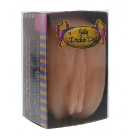 Телесный мастурбатор-вагина JELLY POCKET PAL VAGINA