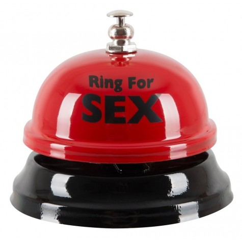 Настольный звонок с надписью Ring for Sex